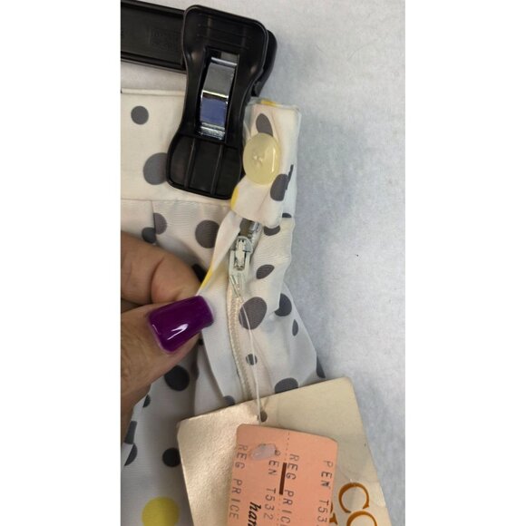 1980s Pendleton Country Sophisticates Polka Dot Skirt Size 6 Deadstock Twee New - Picture 6 of 10